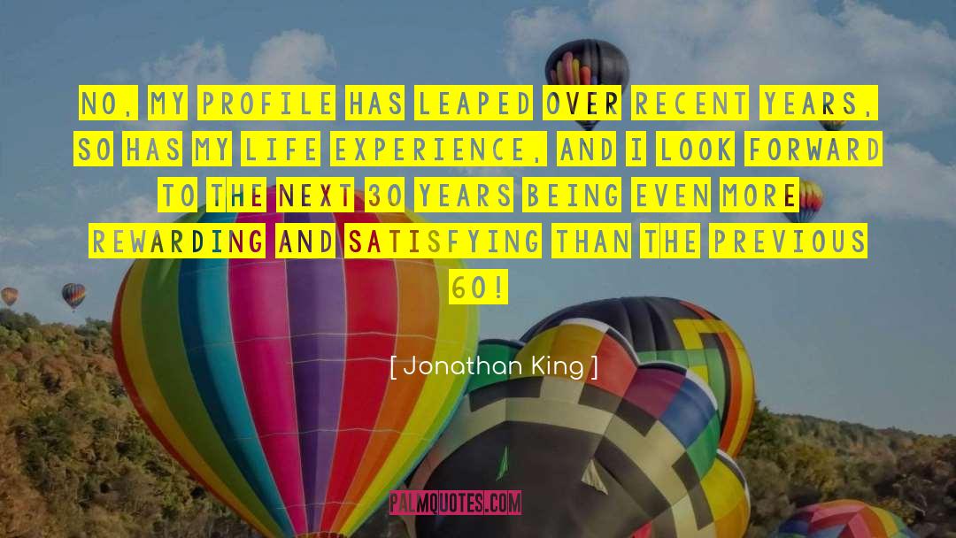 30 Years quotes by Jonathan King