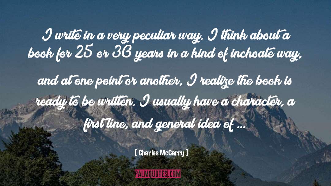 30 Years quotes by Charles McCarry