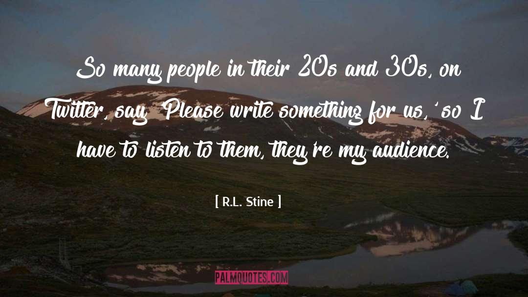 30s quotes by R.L. Stine