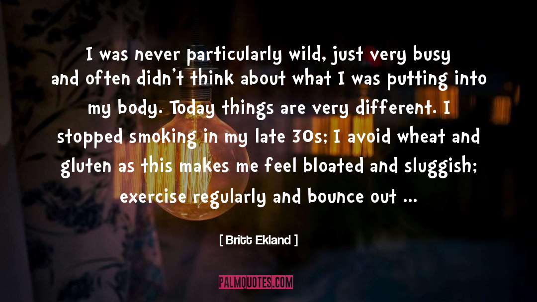 30s quotes by Britt Ekland