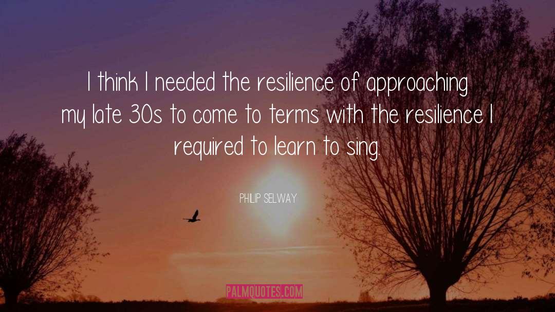 30s quotes by Philip Selway