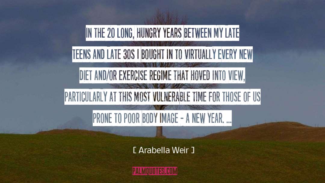 30s quotes by Arabella Weir