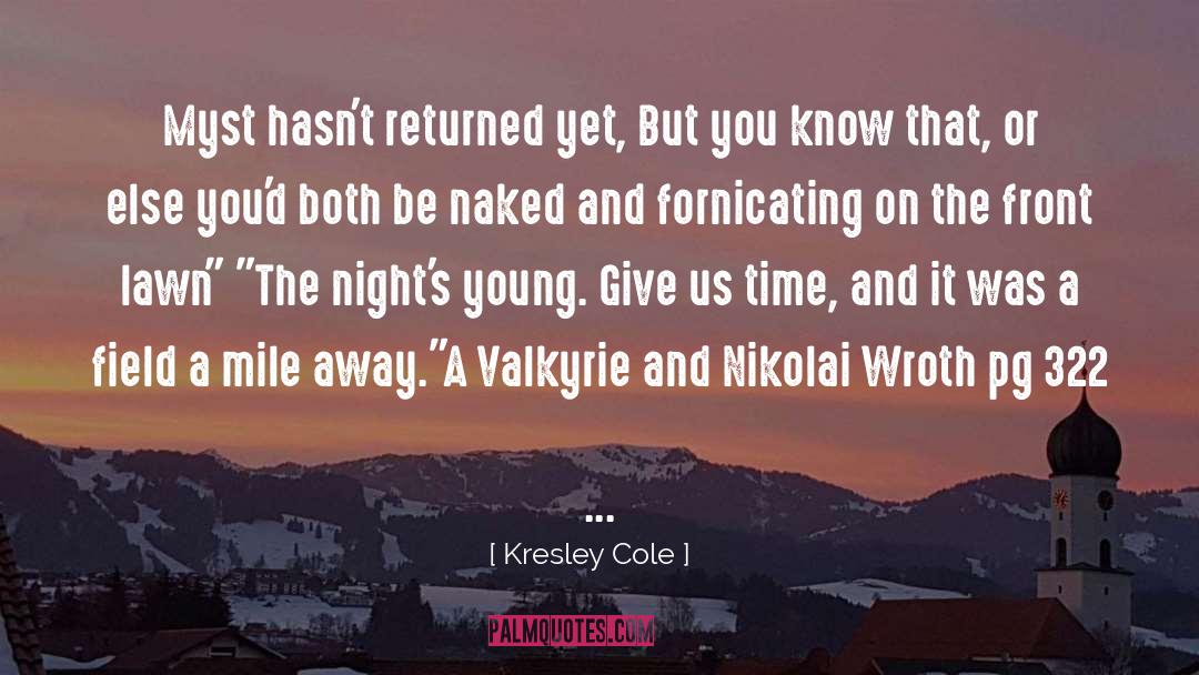 322 quotes by Kresley Cole