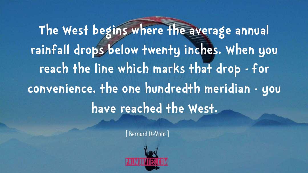 3321 West quotes by Bernard DeVoto