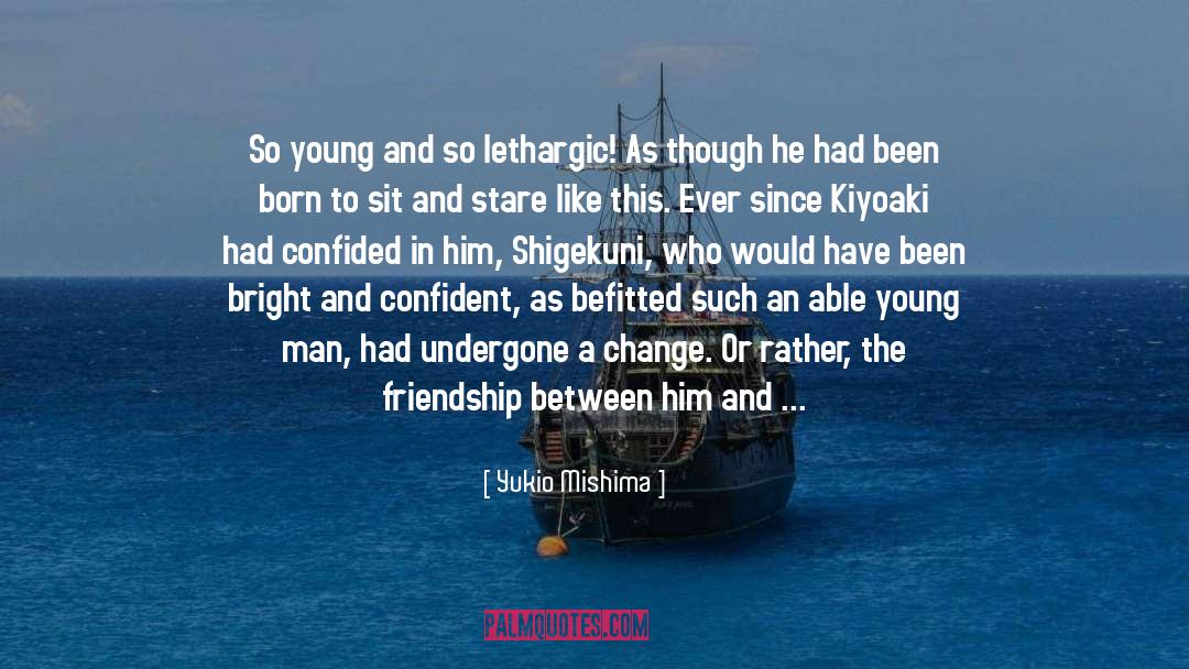 34 Years Of Friendship quotes by Yukio Mishima