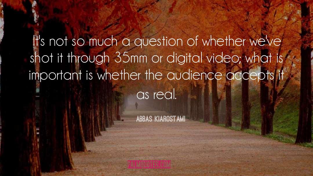 35mm quotes by Abbas Kiarostami