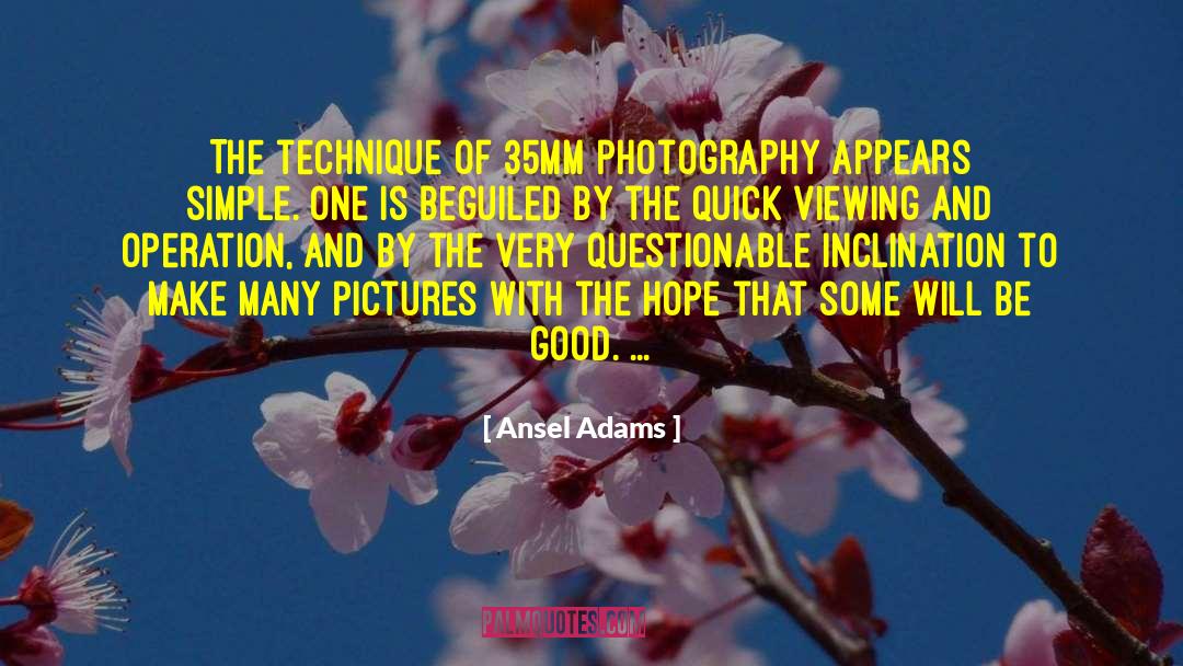 35mm quotes by Ansel Adams