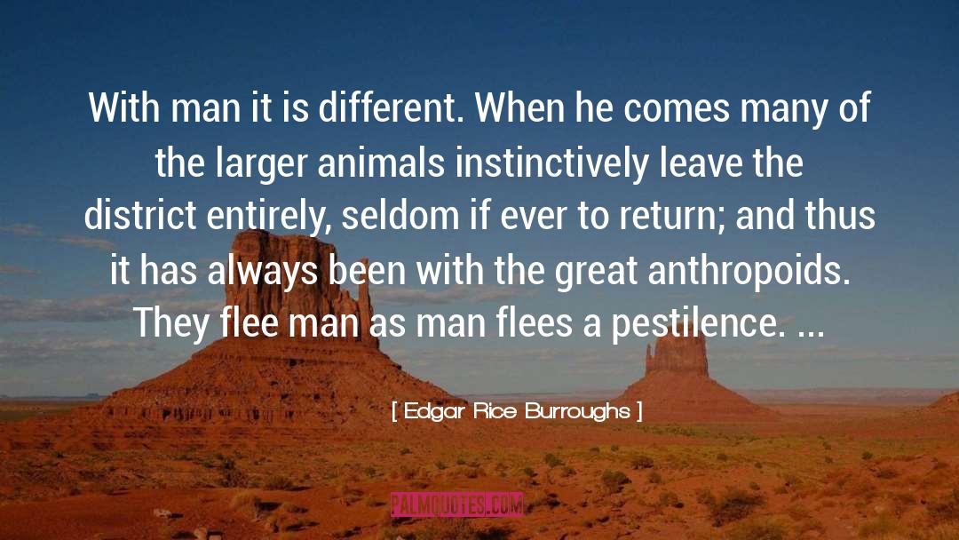 36th District quotes by Edgar Rice Burroughs