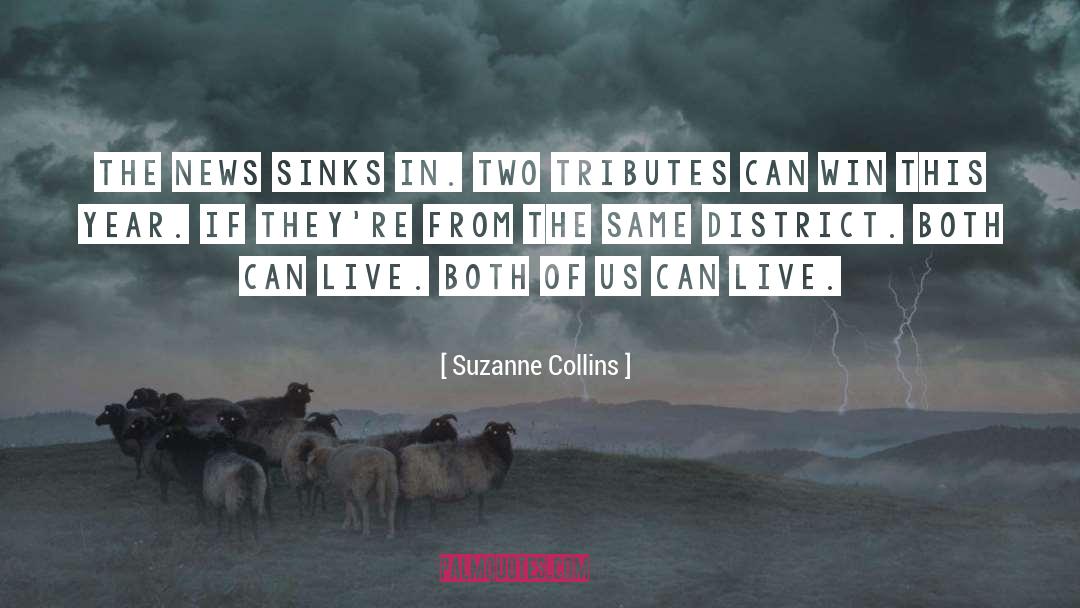 36th District quotes by Suzanne Collins