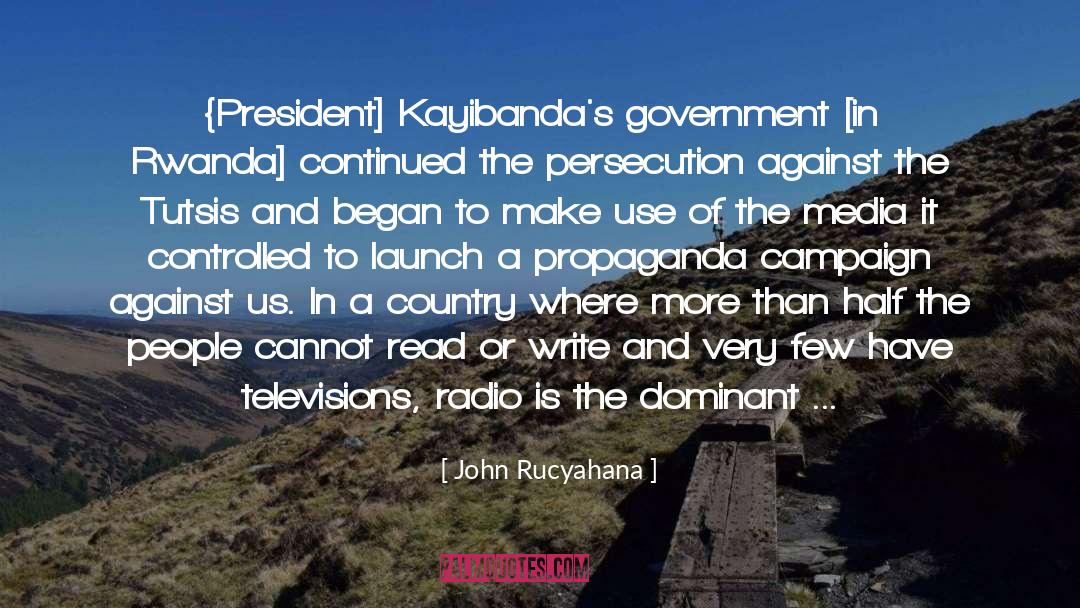 36th President quotes by John Rucyahana