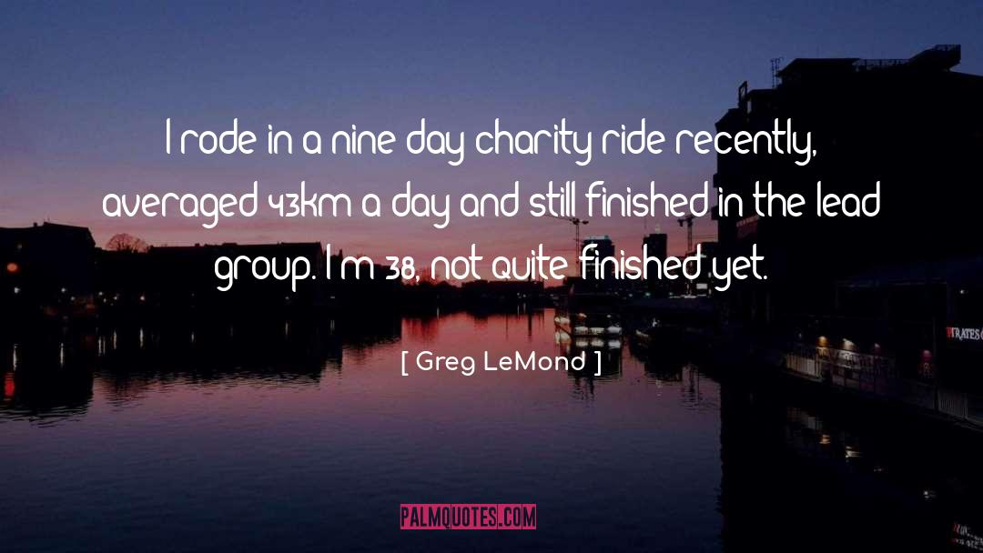 38 quotes by Greg LeMond