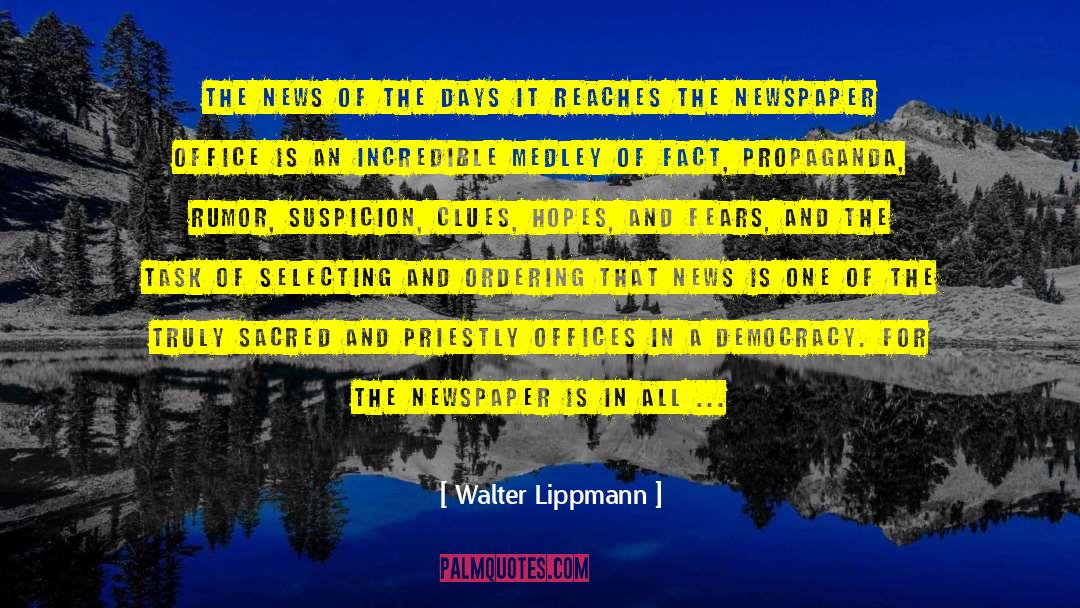 39 Clues quotes by Walter Lippmann