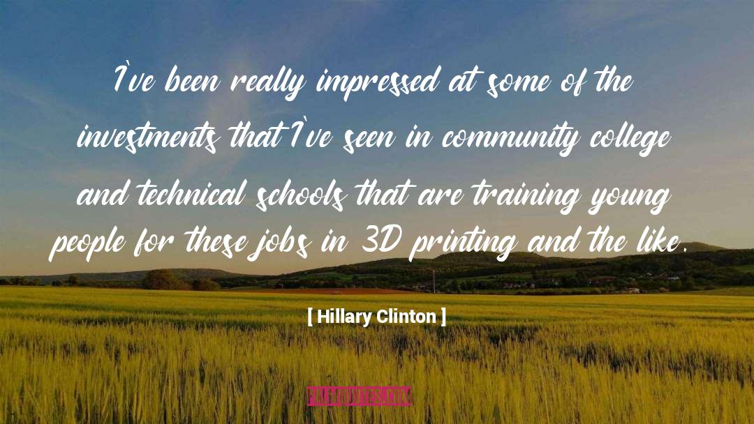 3d quotes by Hillary Clinton