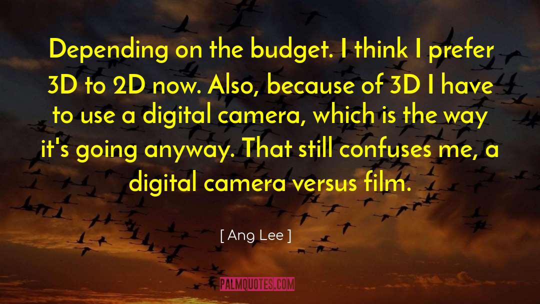 3d quotes by Ang Lee
