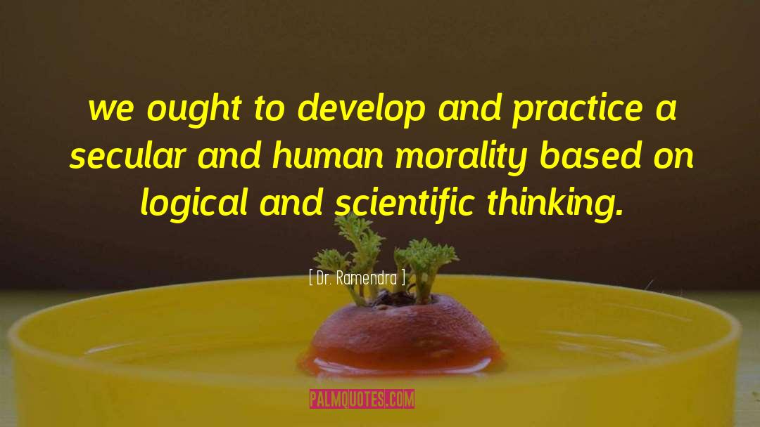 3d Thinking quotes by Dr. Ramendra