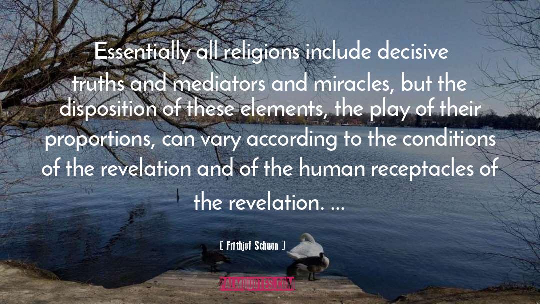 4 Elements Poem quotes by Frithjof Schuon