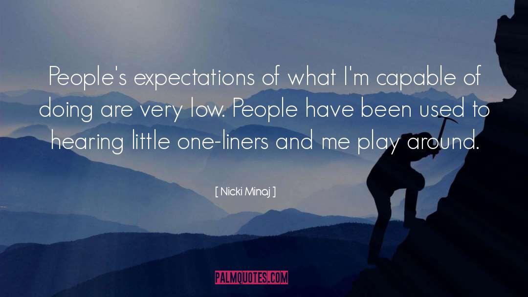 4 Liner quotes by Nicki Minaj