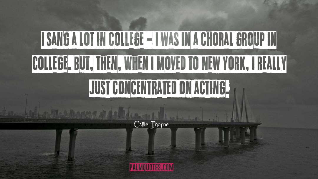 40 Alternatives To College quotes by Callie Thorne