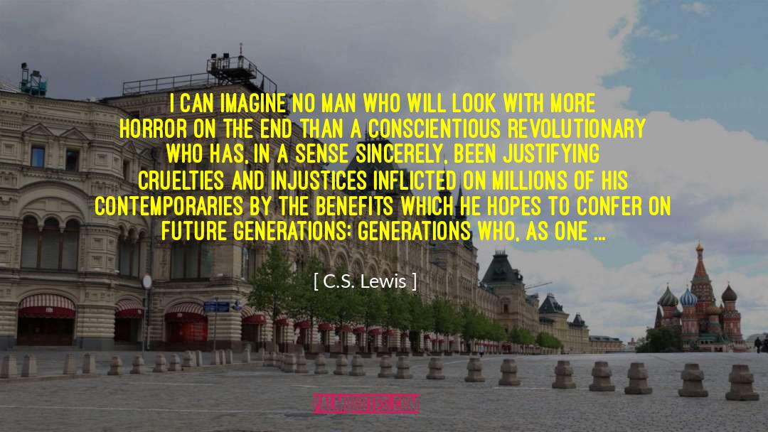 40 S Horror quotes by C.S. Lewis