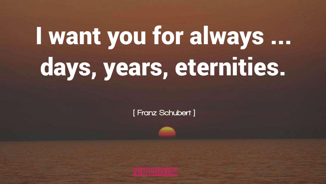 40 Years Marriage Anniversary quotes by Franz Schubert