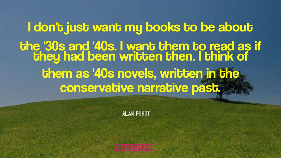 40s quotes by Alan Furst