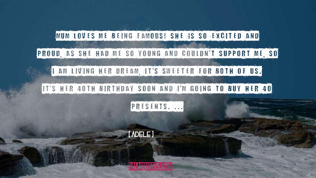 40th Birthday quotes by Adele