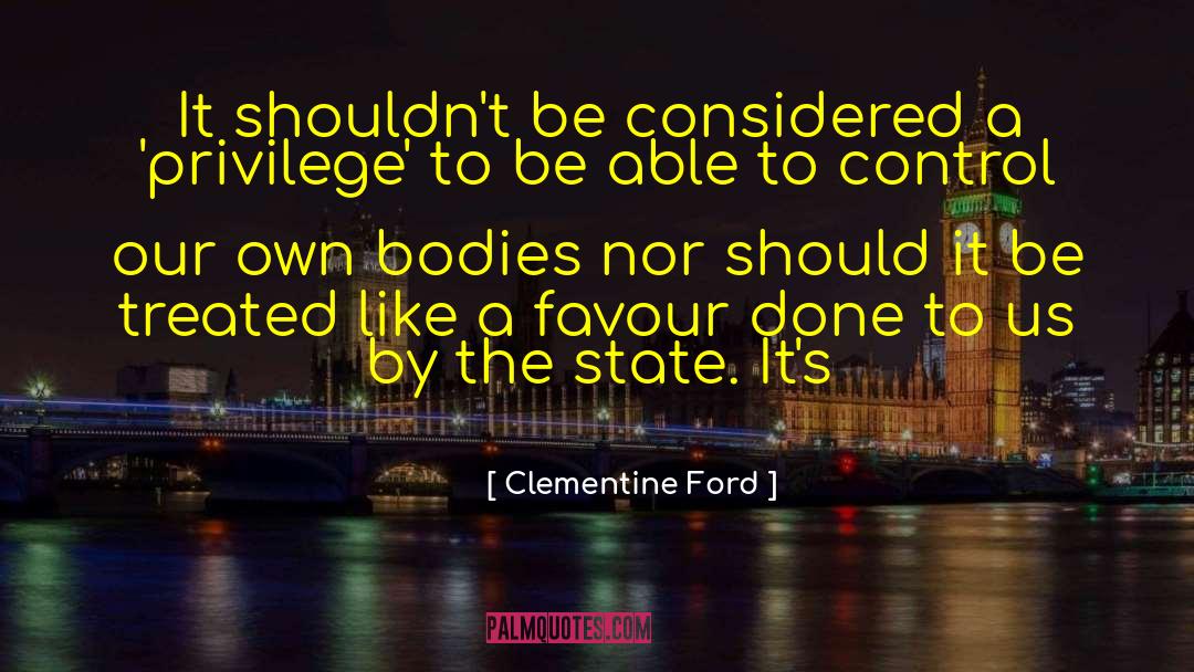 4600 Ford quotes by Clementine Ford