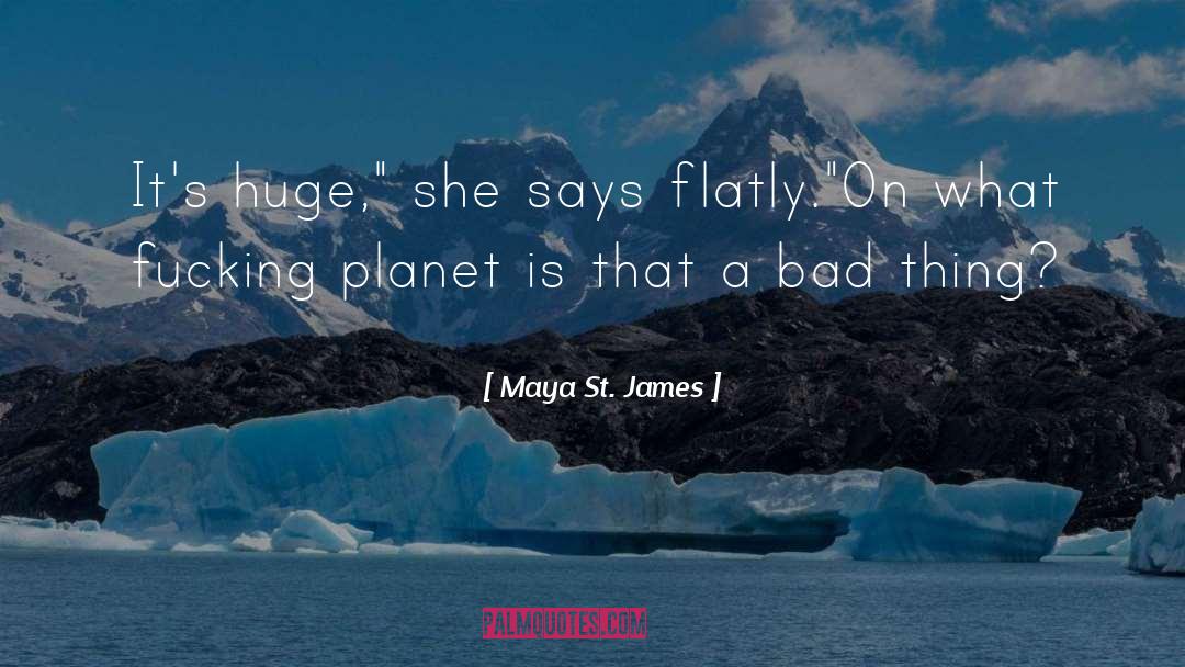 46th St quotes by Maya St. James