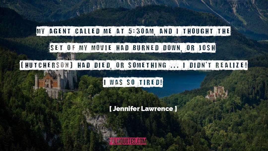 5 30am quotes by Jennifer Lawrence