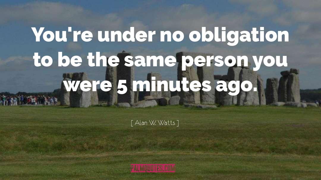 5 Minutes quotes by Alan W. Watts