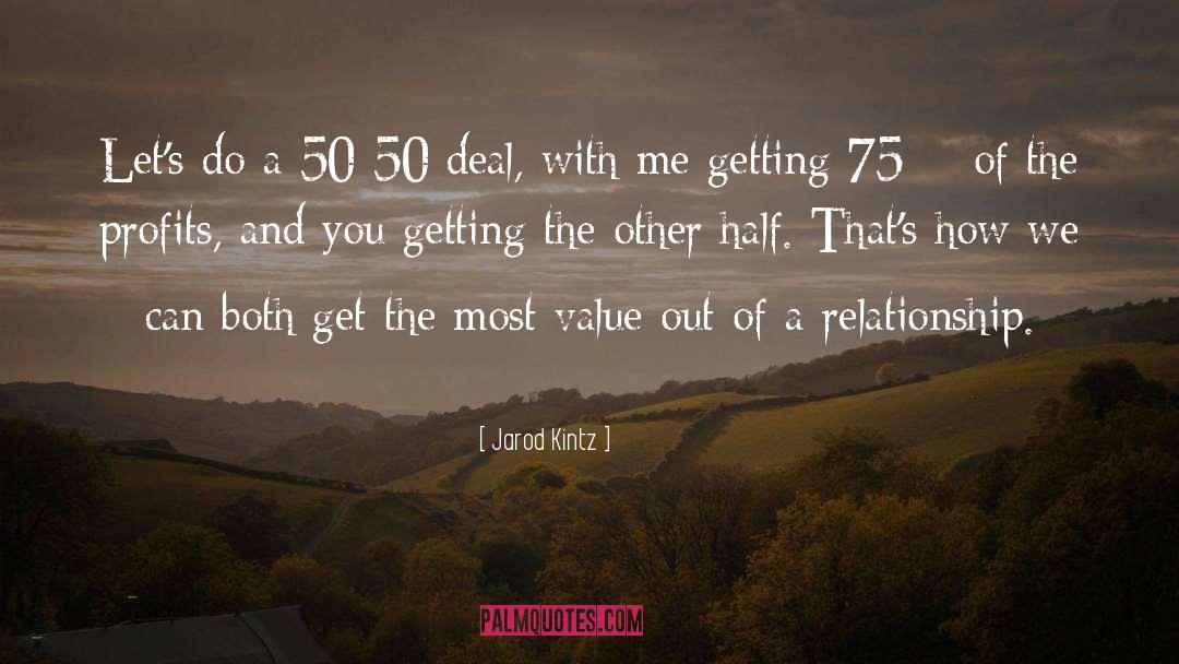 50 50 quotes by Jarod Kintz