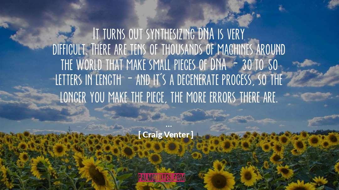 50 Plus quotes by Craig Venter