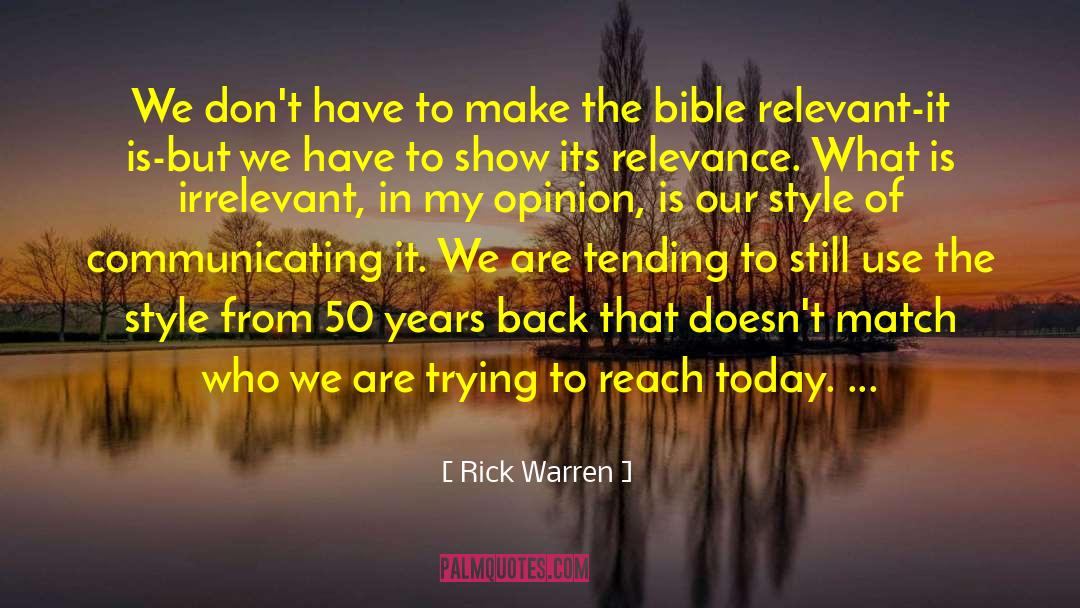 50 Years Jubilee quotes by Rick Warren