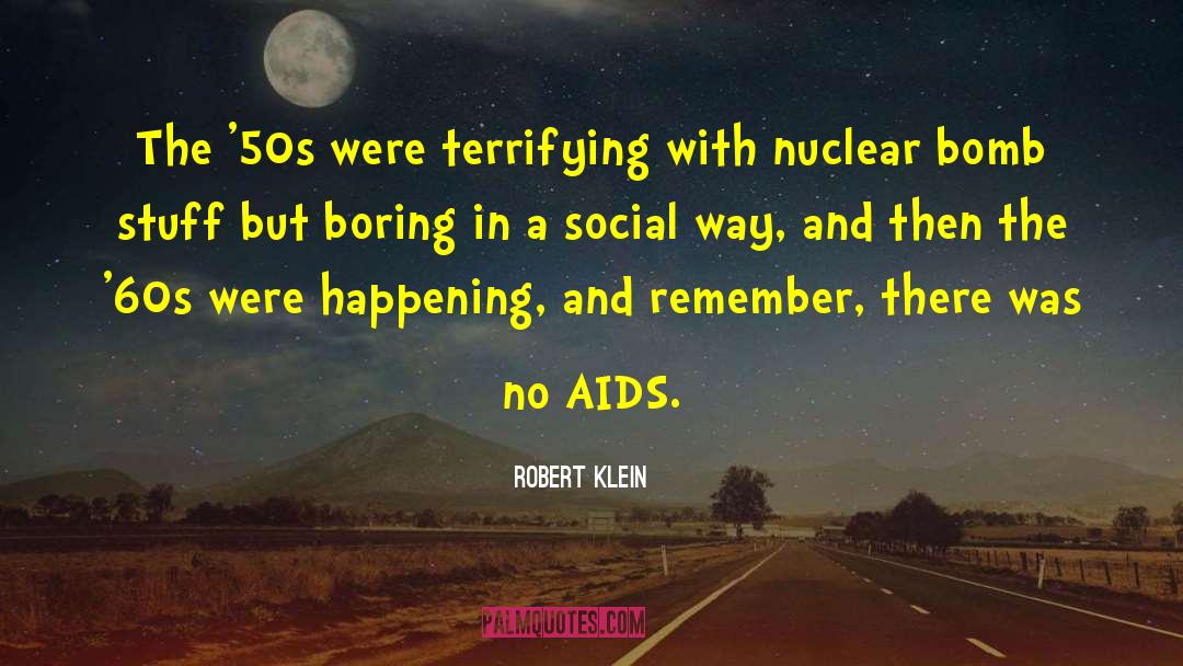 50s quotes by Robert Klein