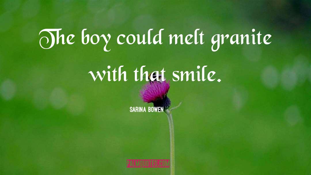 5830 Granite quotes by Sarina Bowen