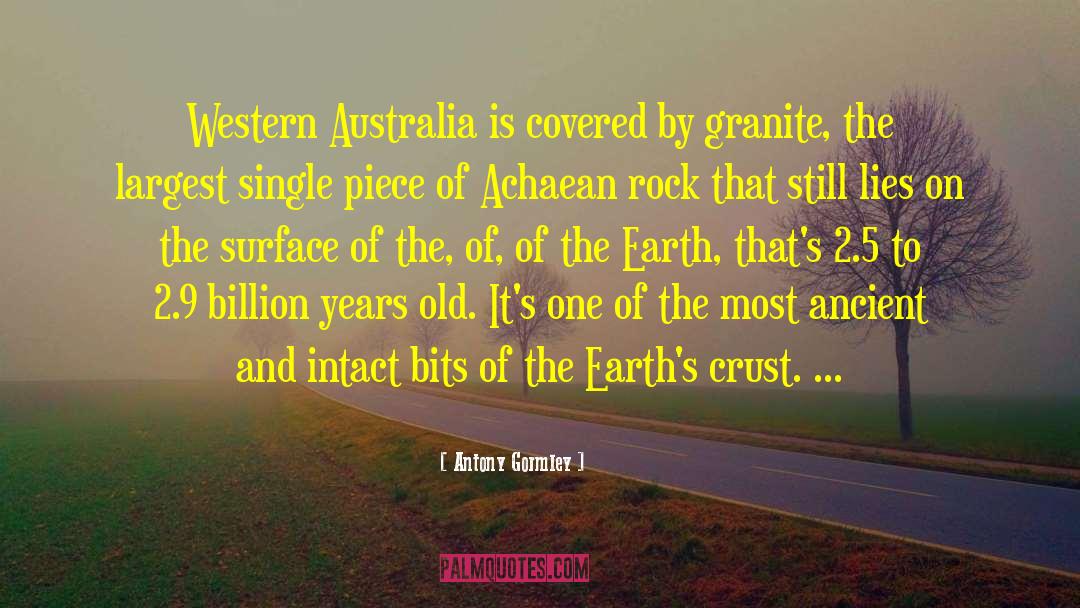 5830 Granite quotes by Antony Gormley