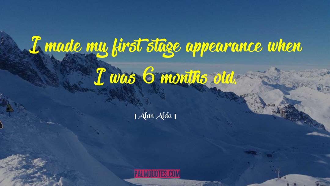 6 Months Clean quotes by Alan Alda