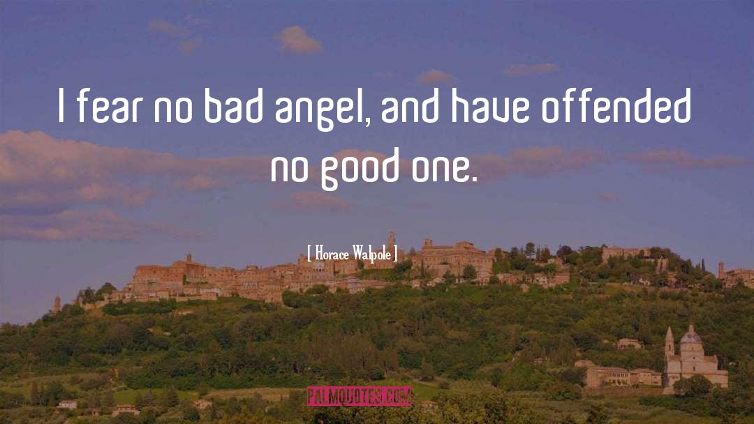 6666 Angel quotes by Horace Walpole