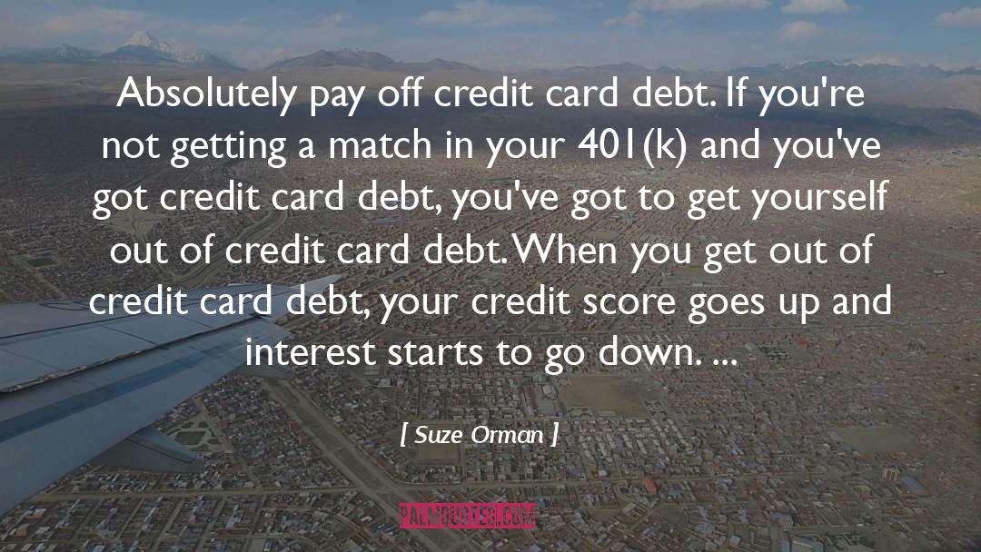 694 Credit quotes by Suze Orman