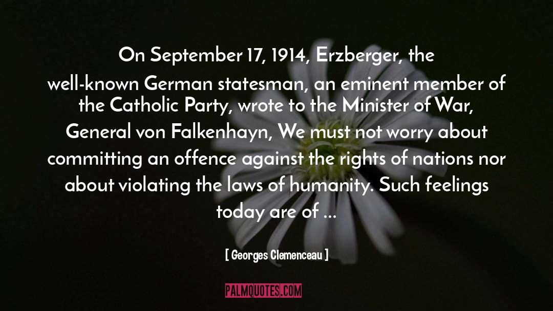 6th Of October War quotes by Georges Clemenceau