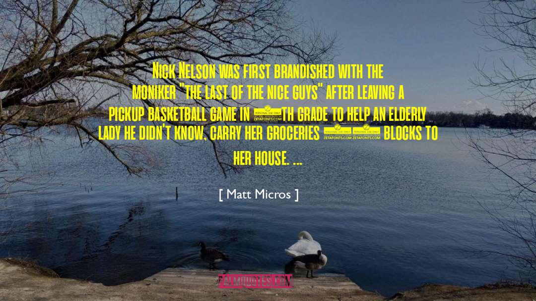 6th quotes by Matt Micros