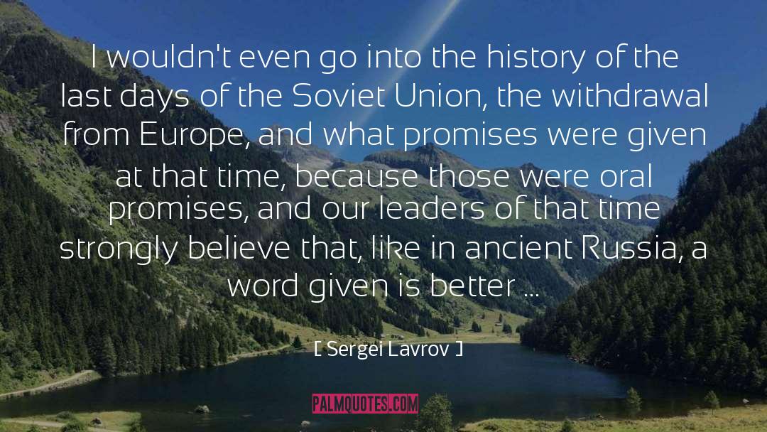 7 Days quotes by Sergei Lavrov