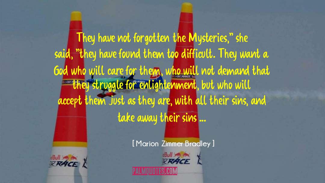 7 Deadly Sins Lifetime Movie quotes by Marion Zimmer Bradley