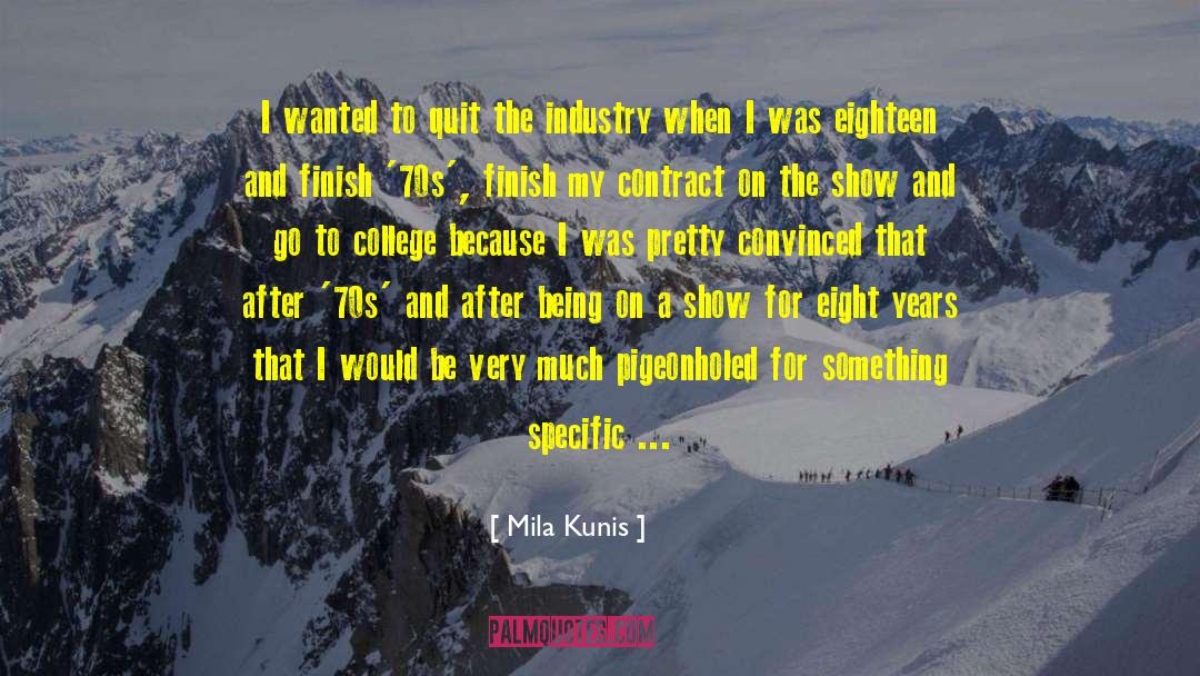 70s quotes by Mila Kunis