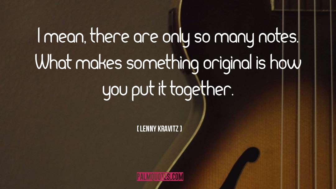 75 Original Love quotes by Lenny Kravitz