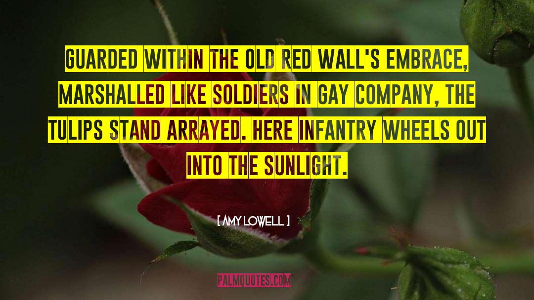 76th Infantry quotes by Amy Lowell