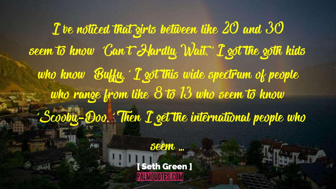 8 20 2012 quotes by Seth Green