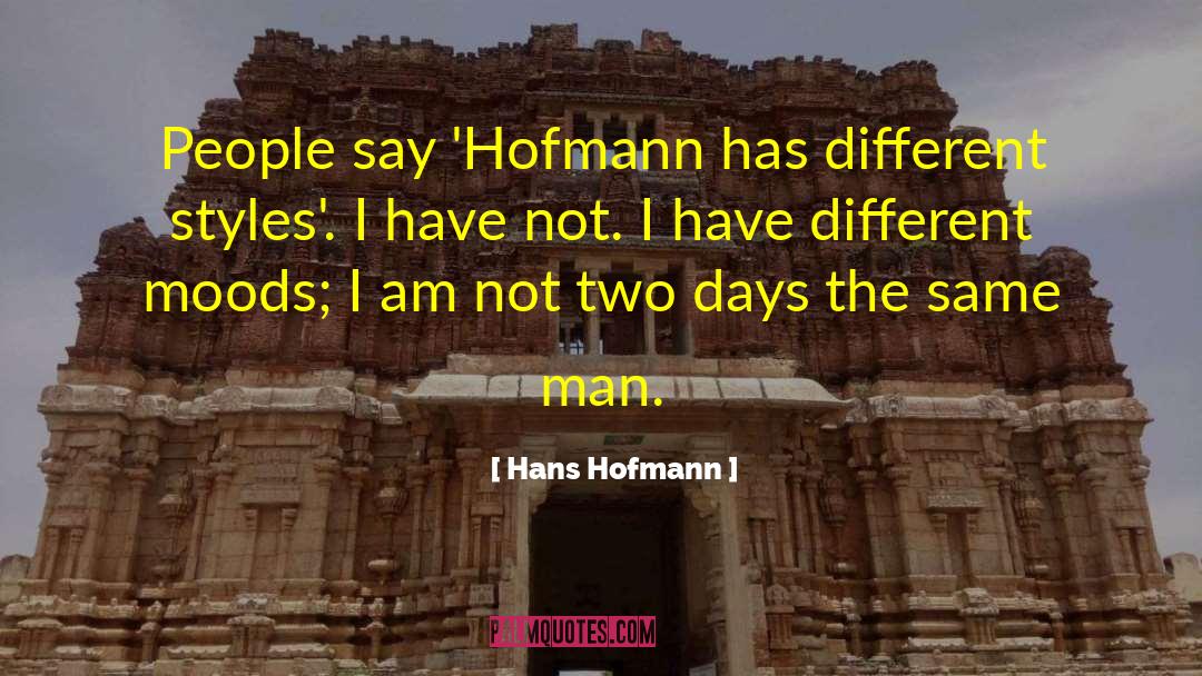 83s Styles quotes by Hans Hofmann