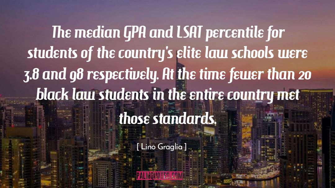 85th Percentile quotes by Lino Graglia