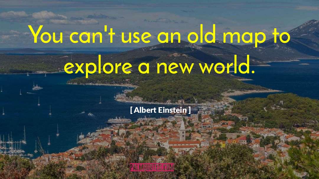 96814 Map quotes by Albert Einstein